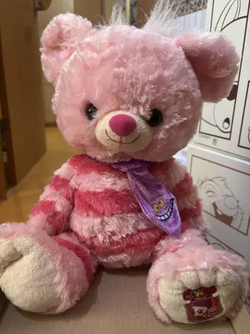 유니베어 수플레 체셔 고양이 봉제 인형 디즈니 스토어