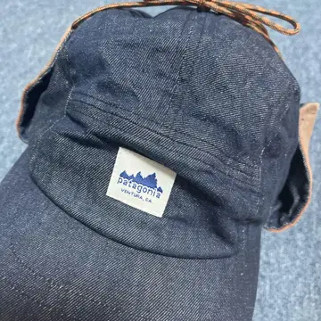 patagonia 네이비 워크캡 귀도리 포함