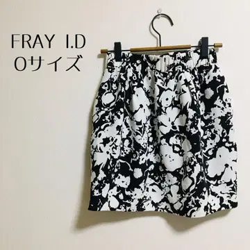 [ FRAY I.D 프레이 아이디 ] 타이트 스커트 포켓 허리밴딩 O