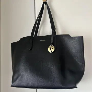 FURLA 훌라 샐리 토트백 가죽 블랙 A4 숄더