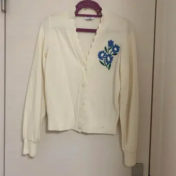 [ 컨디션 최상 ] Kate Spade 가디건 크림 xs