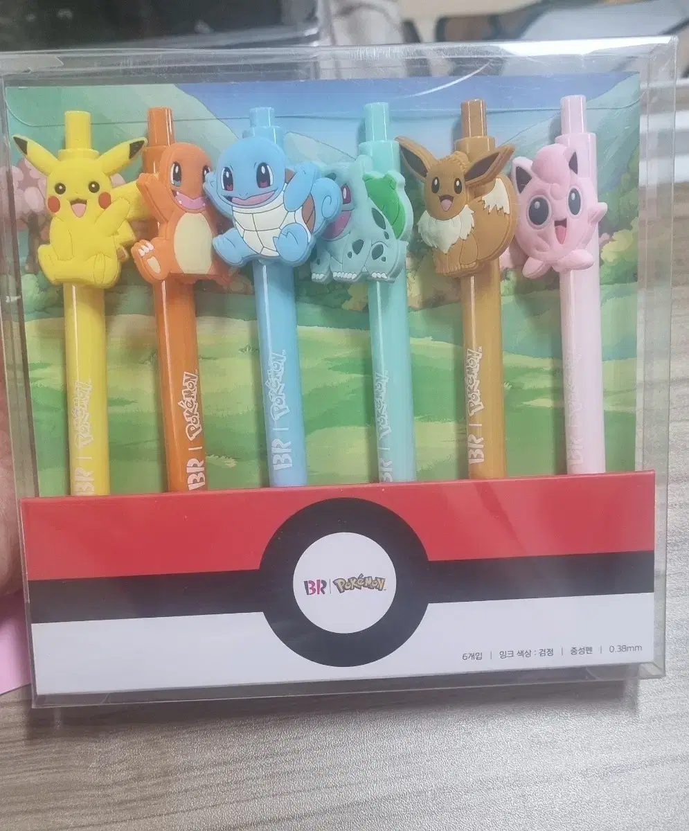 Baskin Pokemon Ballpoint Pen Set