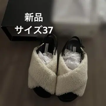 유나이티드 애로우즈 보아 샌들 사이즈 37 새상품