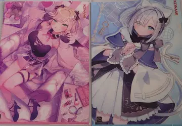 브이스포! x 폴라리스 코드 클리어 파일 세트 호두 노아 하나가메 나즈나