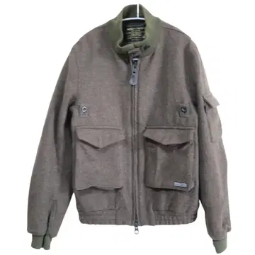 N-325 schott deluxe 밀리터리 블루종 울 자켓