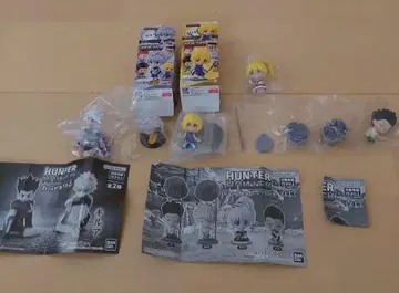 HUNTER x HUNTER 피규어 세트 키루아, 곤, 비스케, 크라피카