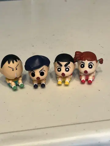 짱구는 못말려(크레용 신짱) 피규어 4개 세트