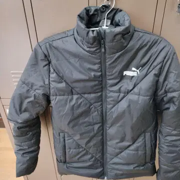 PUMA 블랙 다운 자켓 M