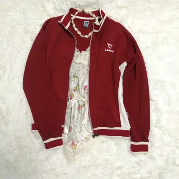 vintage 트랙 자켓 빨간색 itimi shury mare