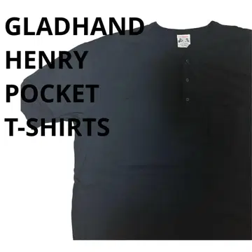 GLAD HAND & Co. (글래드핸드) 헨리넥 포켓 부착