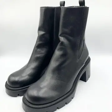 [ 고품질 ] 자라 ZARA 사이드 고어 부츠 첼시 부츠 트랙 밑창