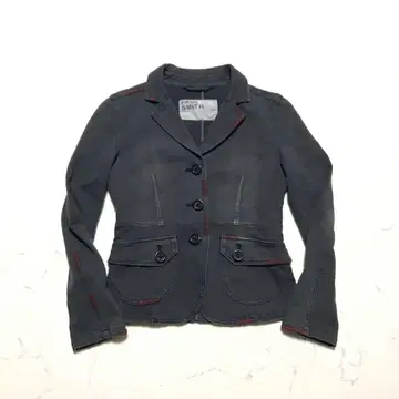 PAUL SMITH PINK sweat jacket 그런지 가공 punk