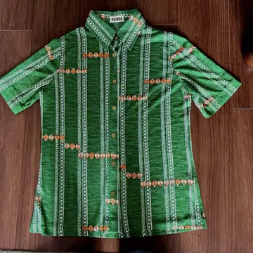 70s 쇼와 레트로 여성용 셔츠
