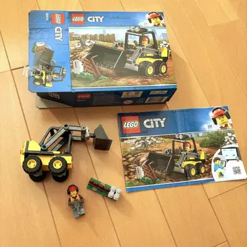 LEGO CITY 건설 차량 세트 굴착기 공사 차량