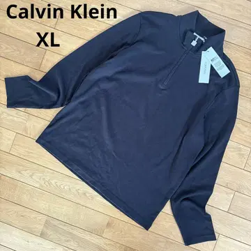 택 포함 미사용 새상품 캘빈클라인 Calvin Klein 하프 지퍼