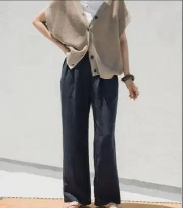 어반 리서치 도어스 린넨 혼방 이지 팬츠