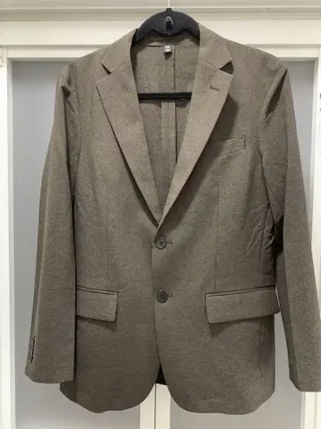 GU 브라운 테일러드 자켓 S