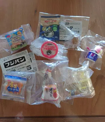 캡슐 토이 식품계 7세트 후지빵 아이스