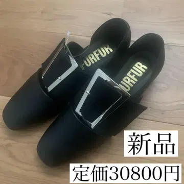 새상품 퍼퍼 FURFUR 신발 펌프스 블랙