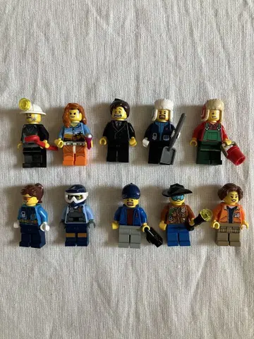 LEGO 미니 피규어 세트 10체 정품 1