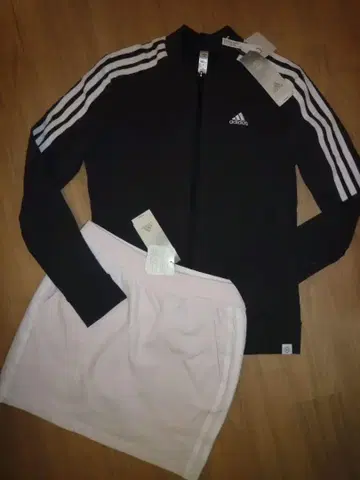 [ 새상품 M ] adidas 아디다스 골프 셋업 자켓&스커트