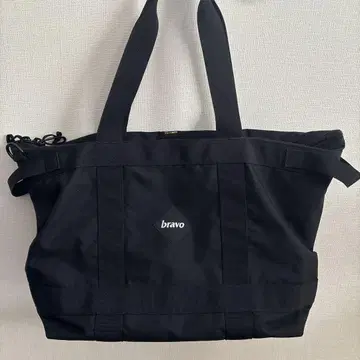 bravo 블랙 토트백 CORDURA