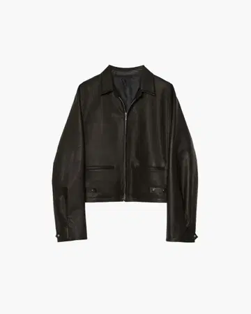 IRENISA 24ss 가죽 자켓 라이더스 블랙 2