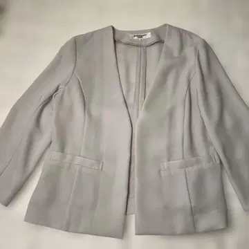 내추럴 뷰티 베이직 [ 새상품급 ] 노카라 자켓 M