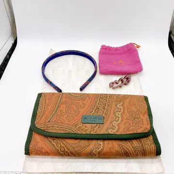ETRO 에트로 파우치 머리띠 등 세트 무료배송