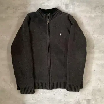 Hush Puppies 허시파피 플리스 니트 다크 그레이