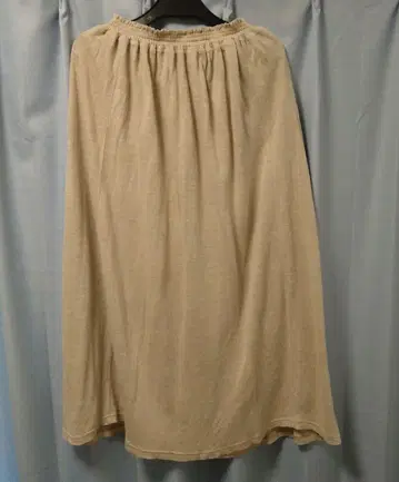 nest Robe 린넨100% 베이지 플레어 스커트