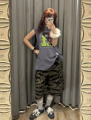 CIAOPANIC 모듬 빈티지 페이드 슬리브리스 써멀