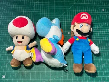 [ 닌텐도 ] 마리오 요시 피노키오 봉제 인형 묶음 판매 3종류