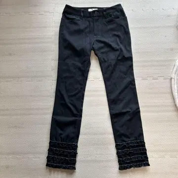 핑크하우스 프릴 청바지