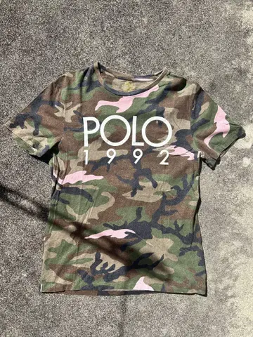POLO 카모플라쥬 tee 00s 그래픽 M