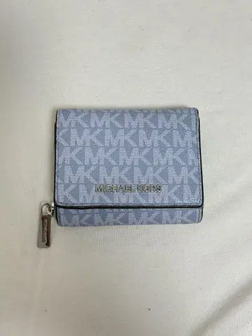 MICHAEL KORS 3단 폴더형 지갑 라이트 블루