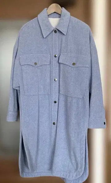 ZARA 블루 코트 자켓