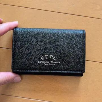 Samantha Thavasa STPC 블랙 접이식 지갑