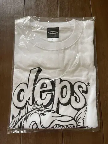 deps 그래픽 프린트 T셔츠 화이트