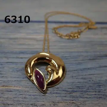 RU-6310 란셀 Lancel 목걸이 골드 컬러
