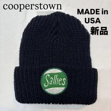 COOPERSTOWN BALL CAP 와이드 리브 니트 캡 새상품