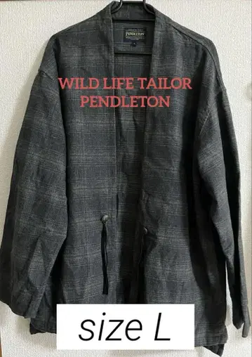 WILD LIFE TAILOR PENDLETON 펜들턴 그레이 셔츠