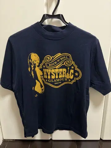 HYSTERIC GLAMOUR 로큰롤 티셔츠