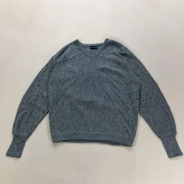 [ 초레어 ] 90s jc.penny V넥 울 니트 그레이