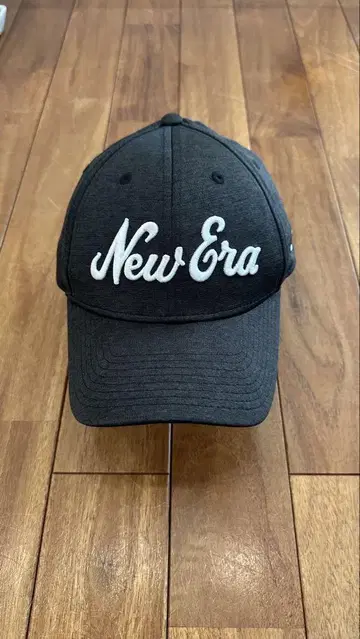 New Era 39THIRTY 블랙 캡