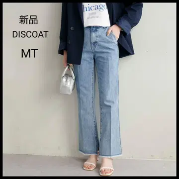 [ 새상품 ] DISCOAT 데님 청바지 플레어 데님 TM MT
