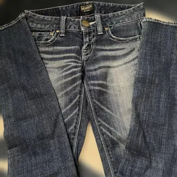 MOUSSY 다크 블루 스트레이트 데님