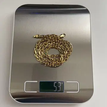 목걸이 750 각인 있음 골드 체인 53g