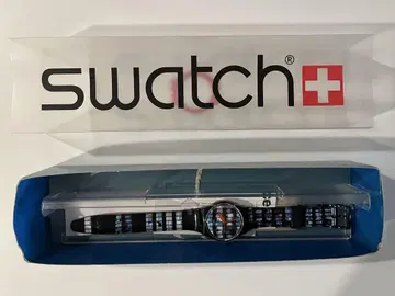 Swatch 기하학 패턴 손목시계 / 미사용