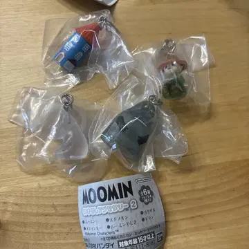 무민 메지루시 액세서리 4개 세트